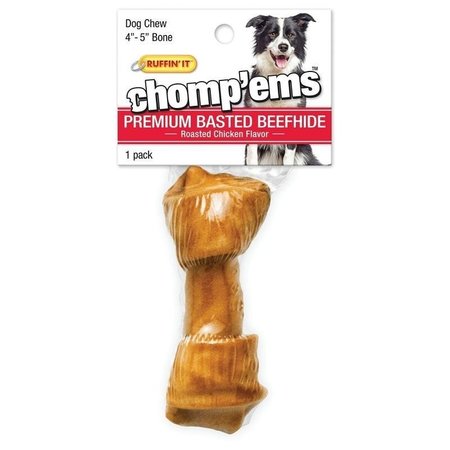 RUFFINIT Dog Bone, 4 to 5 in L, Roasted Chicken Flavor 37704